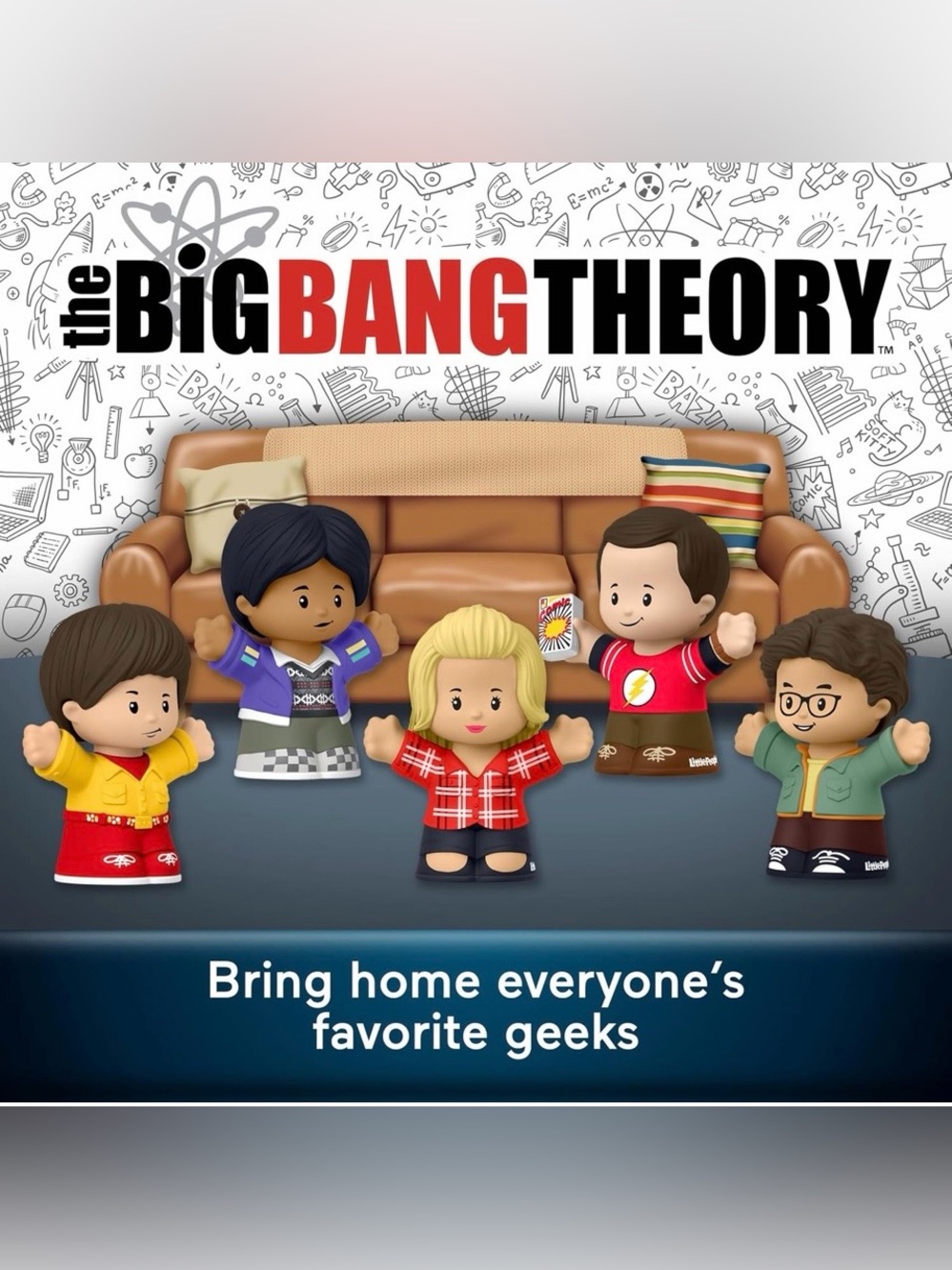 Fisher-Price Little People Big Bang Theory Collector Set - sealed - Picture 3 of 6